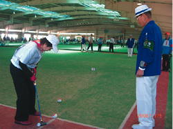 South Korea referees show good skills and gesture. 