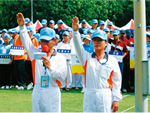 Chinese Taipei's players oath 