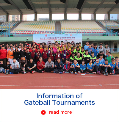 Information of gateball tournaments